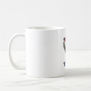 Patriotischer Gans 'Merica Hot Dog Vintage-Shirt D Kaffeetasse