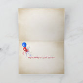 patriotischer Geburtstag Karte (Innenseite)