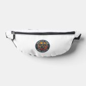 Patriotischer George Washington Reitet T-Rex Ameri Bauchtasche (Ablage )