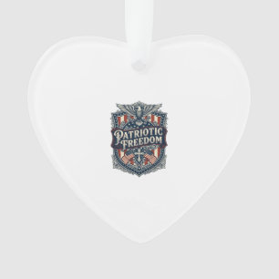 Patriotischer Glaube Familie Freiheit Vektorgrafik Ornament