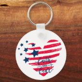 Patriotischer Glaube über Schlüsselanhänger der An (Vorderseite)