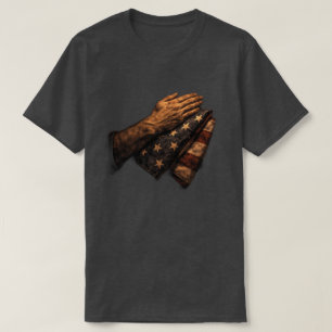 Patriotischer Glaube und Freiheit T-Shirt