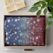 Patriotischer Glitter Seidenpapier (Geschenk)