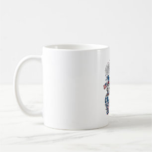 Patriotischer Gnom Chillin Mit Meinen Gnomies-Shir Kaffeetasse