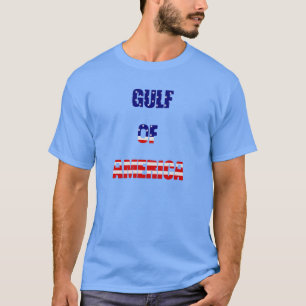 patriotischer Golf der amerikanischen Flagge rot-b T-Shirt