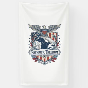 Patriotischer Great Lakes Pride Vektorgrafik T-Shi Banner