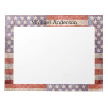 Patriotischer Grunge-Amerikanische Flagge
