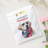 Patriotischer Hund-Labrador Geschenktütchen (Versiegelt)