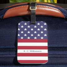 Patriotischer Individuelle Name der amerikanischen