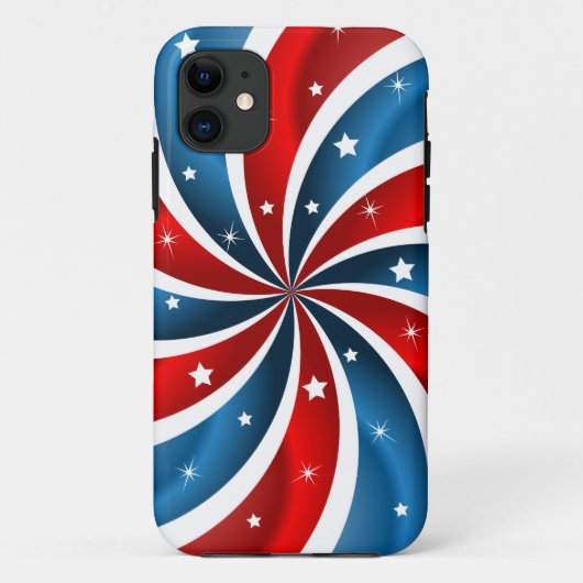 Patriotischer iPhone Fall Case-Mate iPhone Hülle (Rückseite)