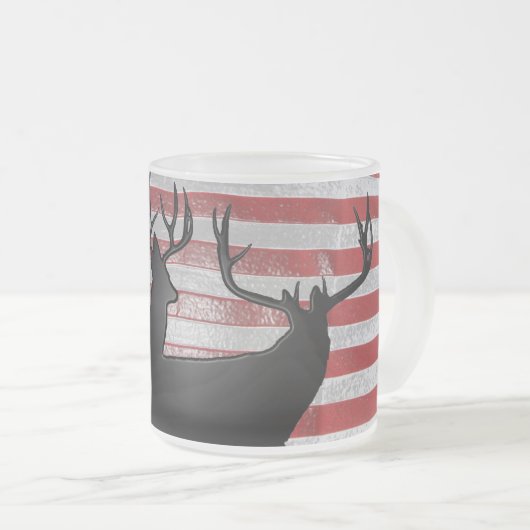 Patriotischer Jäger Mattglastasse (VorderseiteRechts)