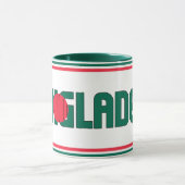 Patriotischer Kaffee aus Bangladesch Tasse (Zentrum)