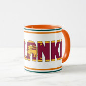 Patriotischer Kaffee aus Sri Lanka Tasse (VorderseiteRechts)