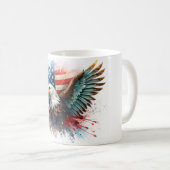 Patriotischer Kaffeebecher Kaffeetasse (VorderseiteRechts)