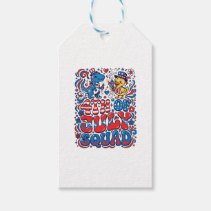 Patriotischer Kawaii Dinosaurier Bester Stiefvater Geschenkanhänger
