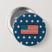 Patriotischer Knopf Button (Vorne & Hinten)