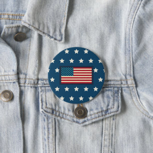 Patriotischer Knopf Button
