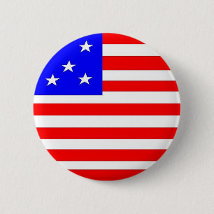 Patriotischer Knopf Button