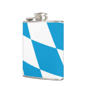 Patriotischer Kolben mit der Flagge Bayerns, Deuts Flachmann (Links)