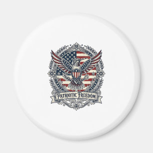 Patriotischer Kolibri Magnet