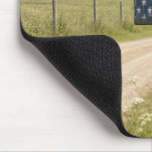 Patriotischer Landbriefkasten Mousepad (Ecke)