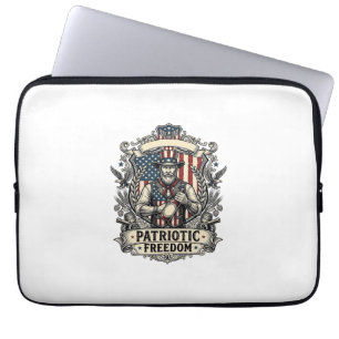 Patriotischer Liebhaber von scharfer Sauce Laptopschutzhülle