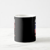 Patriotischer Luftwaffen-Veteran USAF-Flagge ameri Kaffeetasse (Mittel)