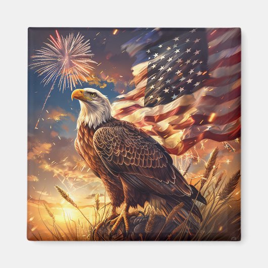 Patriotischer Magnet (Vorne)