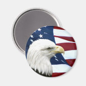 Patriotischer Magnet (Vorderseite/Rückseite)