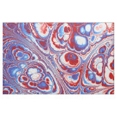 Patriotischer Marmor-Fluss Abstract Stoff (Fat Quarter (45,7 x 55,9 cm))
