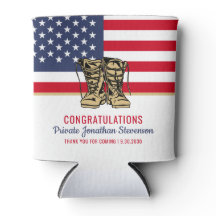 Patriotischer militärischer Abschluss Army Boot Ca