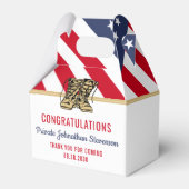 Patriotischer militärischer Abschluss Army Boot Ca Geschenkschachtel (Vorderseite)