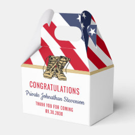 Patriotischer militärischer Abschluss Army Boot Ca Geschenkschachtel