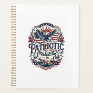Patriotischer Mittelwesten Kleinstadt Stolz Vektor Planer