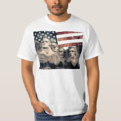 Patriotischer Moschee Rushmore T-Shirt (Vorderseite)