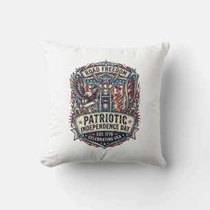 Patriotischer Motor Patriot Biker Road Freiheit Pa Kissen