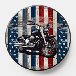 Patriotischer Motorrad-PopSocket PopSocket