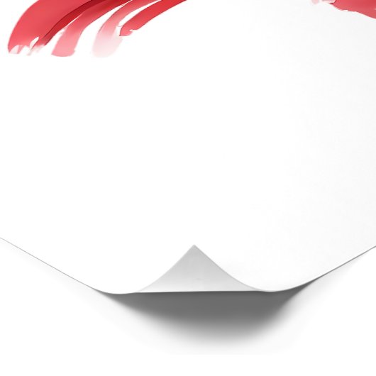 Patriotischer Muttertag Poster (Ecke)