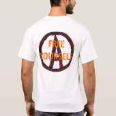 Patriotischer Obeidience EMMA GOLDMAN T-Shirt (Rückseite)