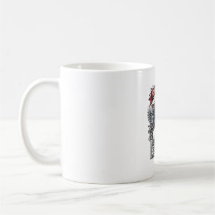 Patriotischer Onkel Sam Skelett Dunkler Patriot Sk Kaffeetasse