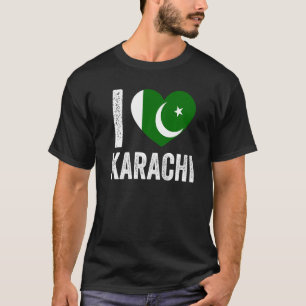 Patriotischer pakistanischer Pakistan-Flagge Ich l T-Shirt