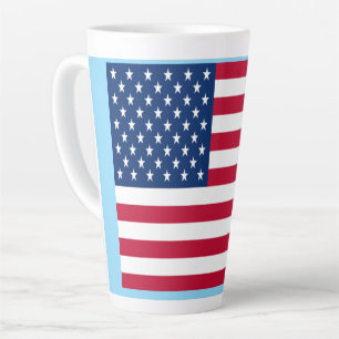 Patriotischer Party Latte Cup Milchtasse