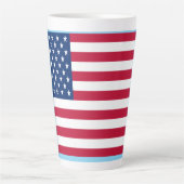 Patriotischer Party Latte Cup Milchtasse (Vorderseite)