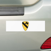 Patriotischer Patch der ersten Cavalry Division Autoaufkleber (Auf Auto)