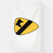 Patriotischer Patch der ersten Cavalry Division Banner (Vertikal)