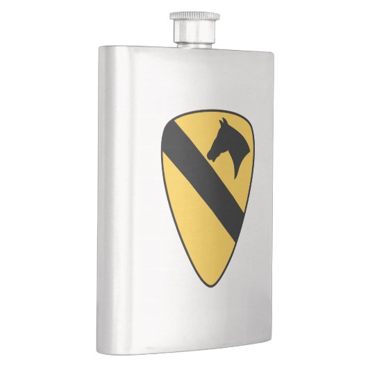 Patriotischer Patch der ersten Cavalry Division Flachmann (Rechts)