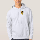 Patriotischer Patch der ersten Cavalry Division Hoodie (Vorderseite)