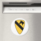 Patriotischer Patch der ersten Cavalry Division Magnet (In Situ (Geschirrspüler))