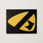 Patriotischer Patch der ersten Cavalry Division Puzzle (Horizontal)