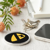 Patriotischer Patch der ersten Cavalry Division Schlüsselanhänger (Seite)